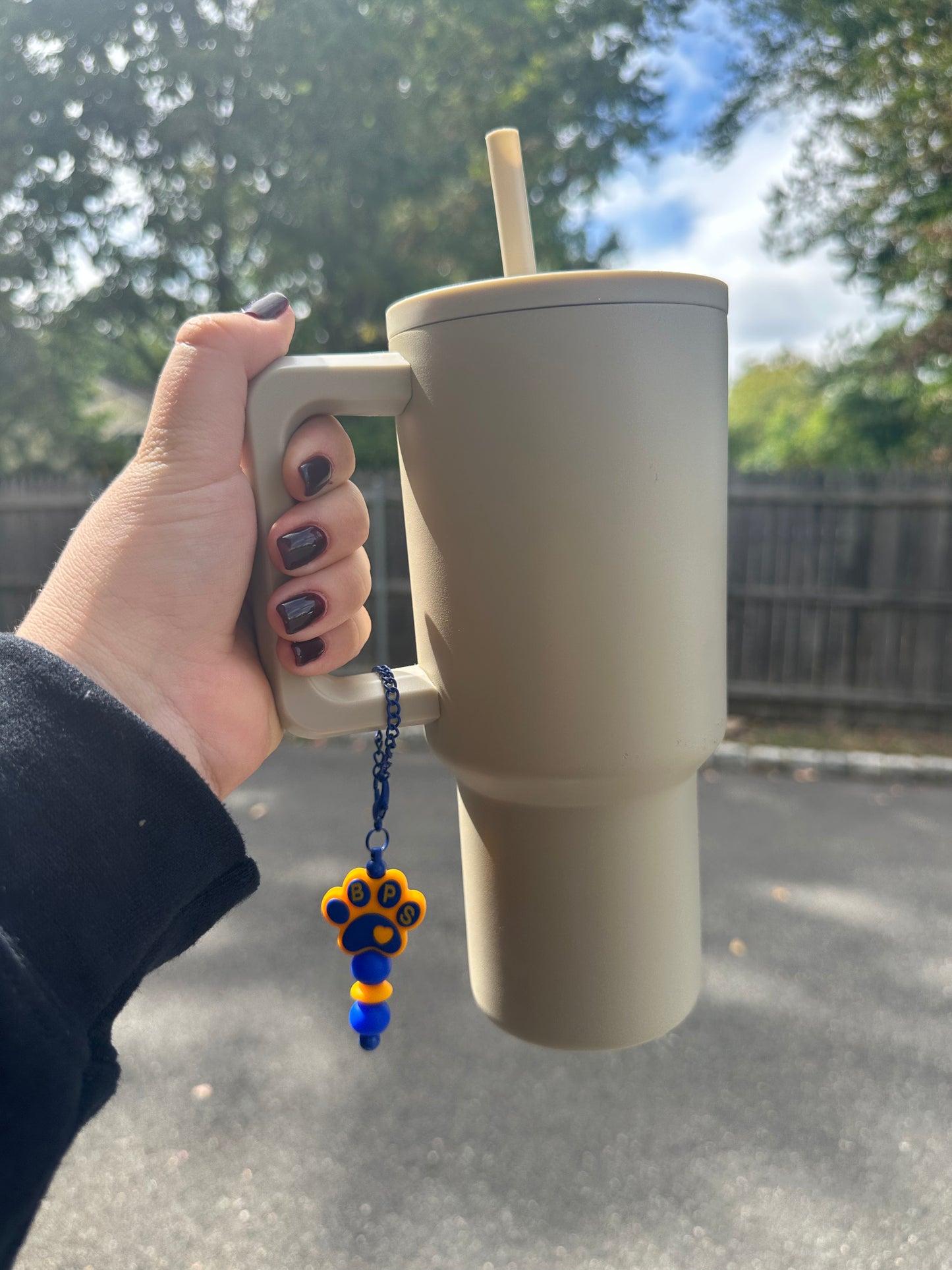 Cup Charm- School Pride