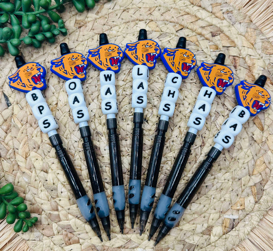 Mechanical Pencil- Cougar School Initials